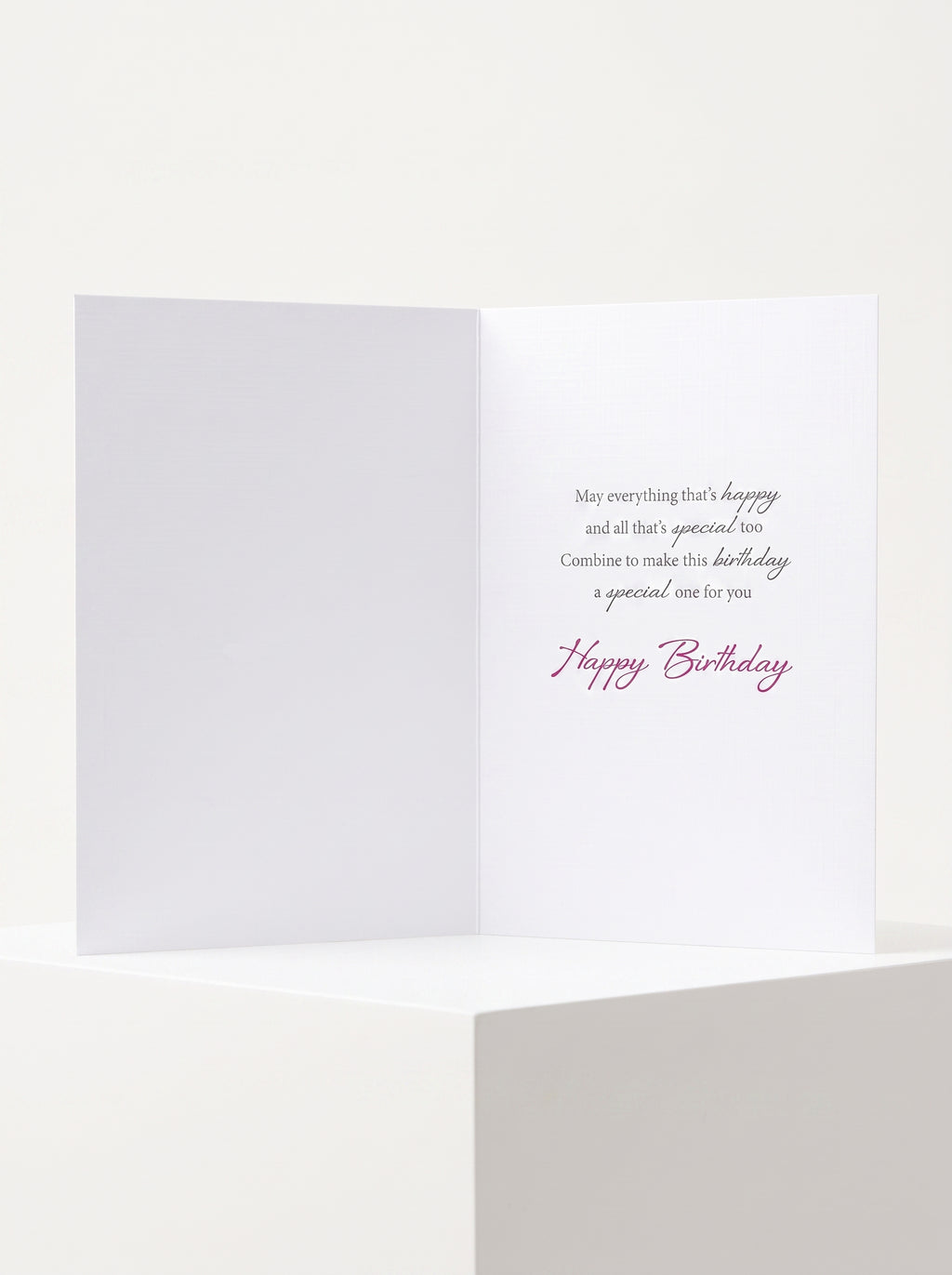 Premium Birthday Greeting Card – "Beautiful Things Bouquet"