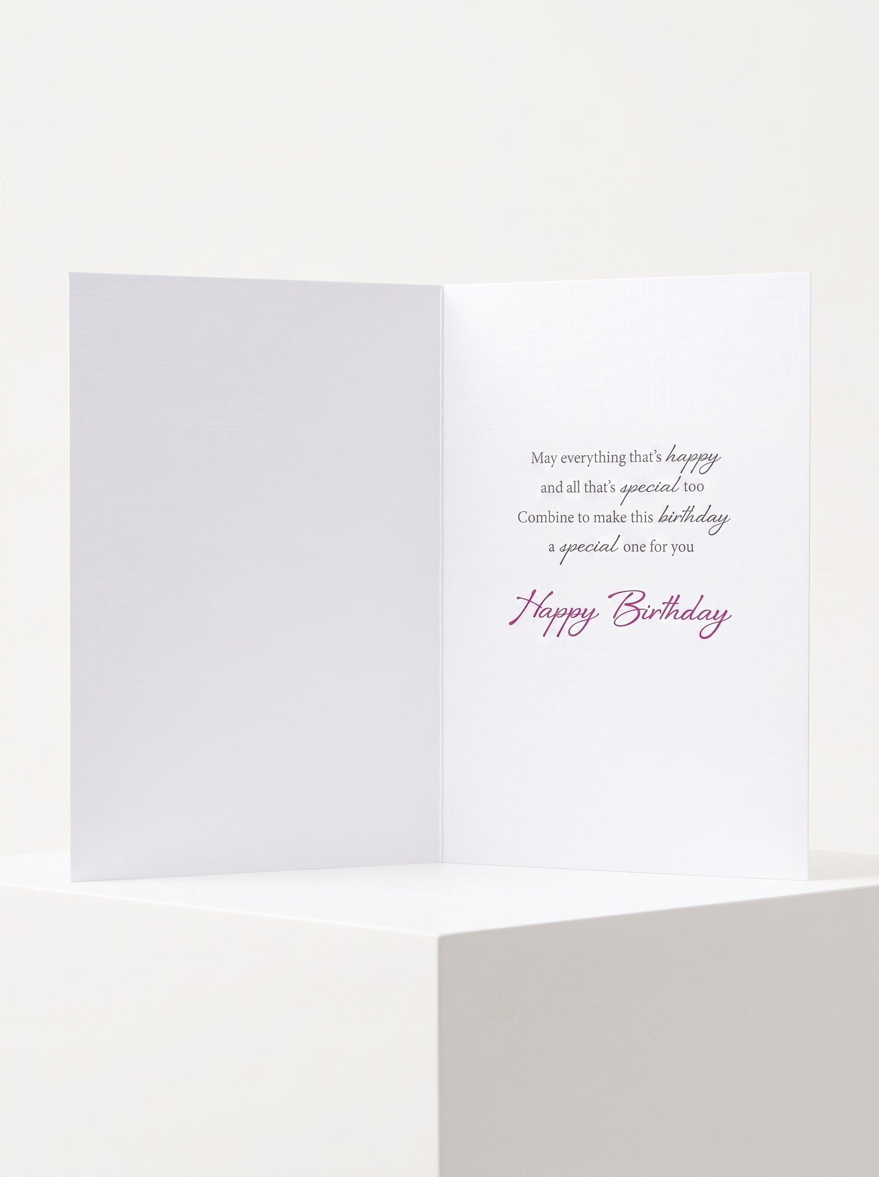 Premium Birthday Greeting Card – "Beautiful Things Bouquet"