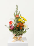 The Coastal Wildflower – Native Protea & Yellow Mum Edit
